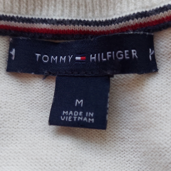 Cotton striped sweater,  EUC, size medium,  Tommy Hilfiger - Picture 3 of 8